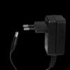 ALIMENTATORE UNIVERSALE CCTV DC12V / 1A - 12W - 1.50m  Nero